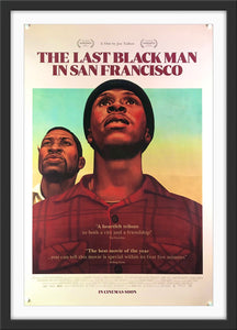 An original movie poster by Akiko Stehrenberger for The Last Black Man In San Francisco