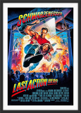 Load image into Gallery viewer, An original movie poster for the film Last Action Hero