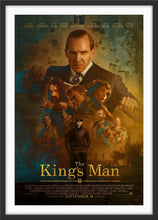 Load image into Gallery viewer, An original movie poster for The King&#39;s Man, dated for September 2020
