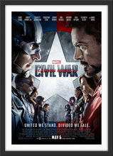 Load image into Gallery viewer, An original movie poster for the Marvel film Captain America - Civil War