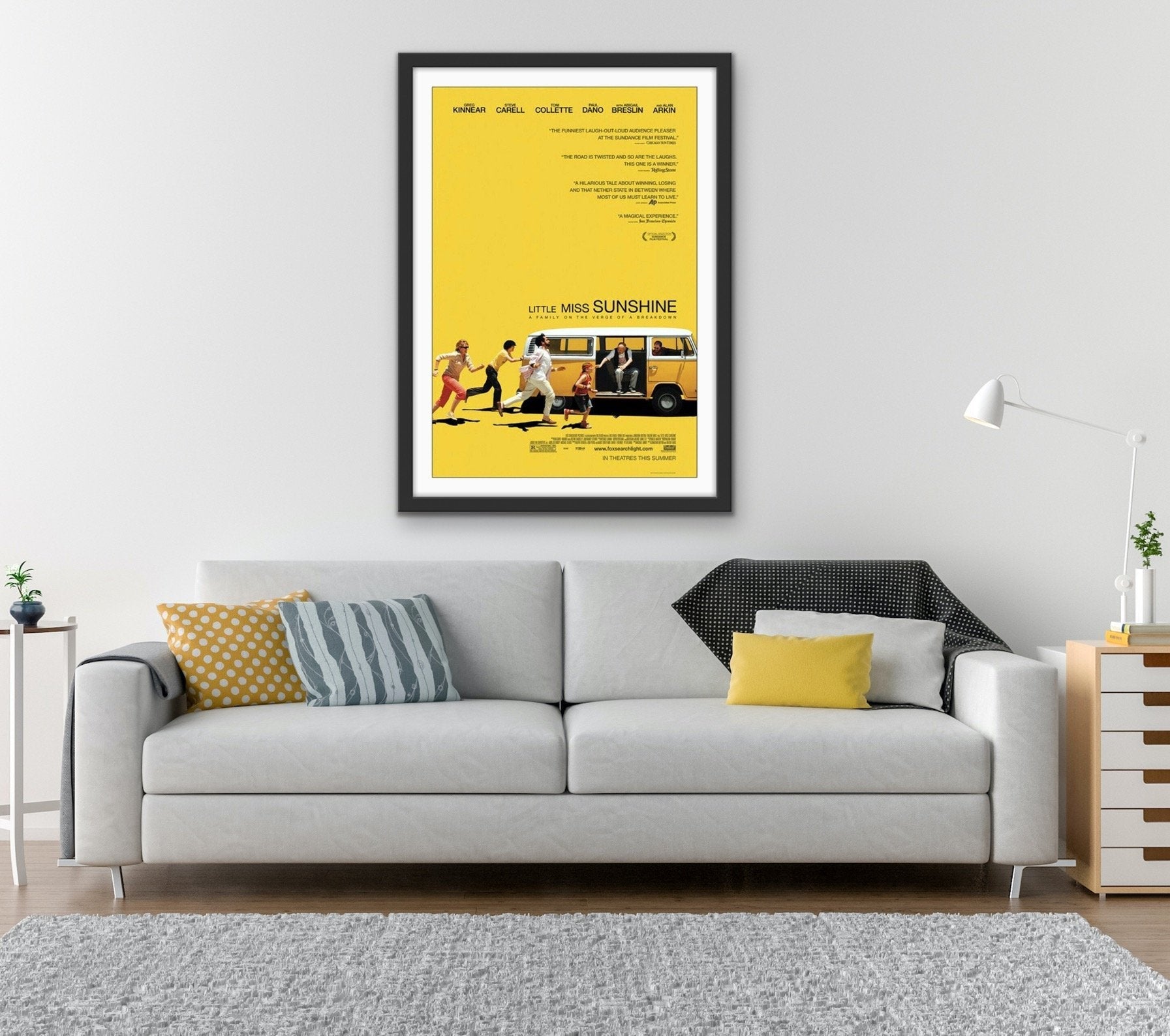 An original movie poster for the film Little Miss Sunshine