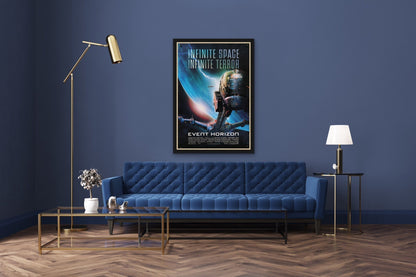 An original movie poster for the film Event Horizon