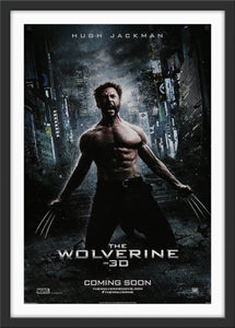 An original movie poster for the Marvel film The Wolverine