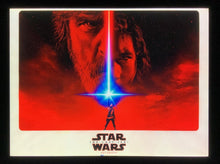 Load image into Gallery viewer, A Star Wars Quad movie poster in an ART OF THE MOVIES Quad Movie Poster Light Box