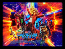 Load image into Gallery viewer, A Guardians of the Galaxy Quad movie poster in an ART OF THE MOVIES Quad Movie Poster Light Box