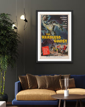 Load image into Gallery viewer, An original movie poster for the film The Headless Ghost