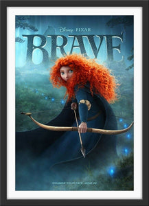 An original movie poster for the Disney Pixar film Brace