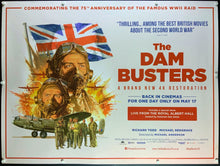 Load image into Gallery viewer, An original movie poster by Paul Mann for the film The Dam Busters
