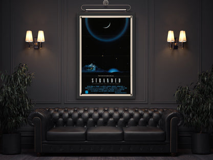 An original movie poster for the film Stranded