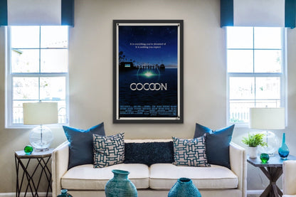 An original movie poster for the Ron Howard film Cocoon
