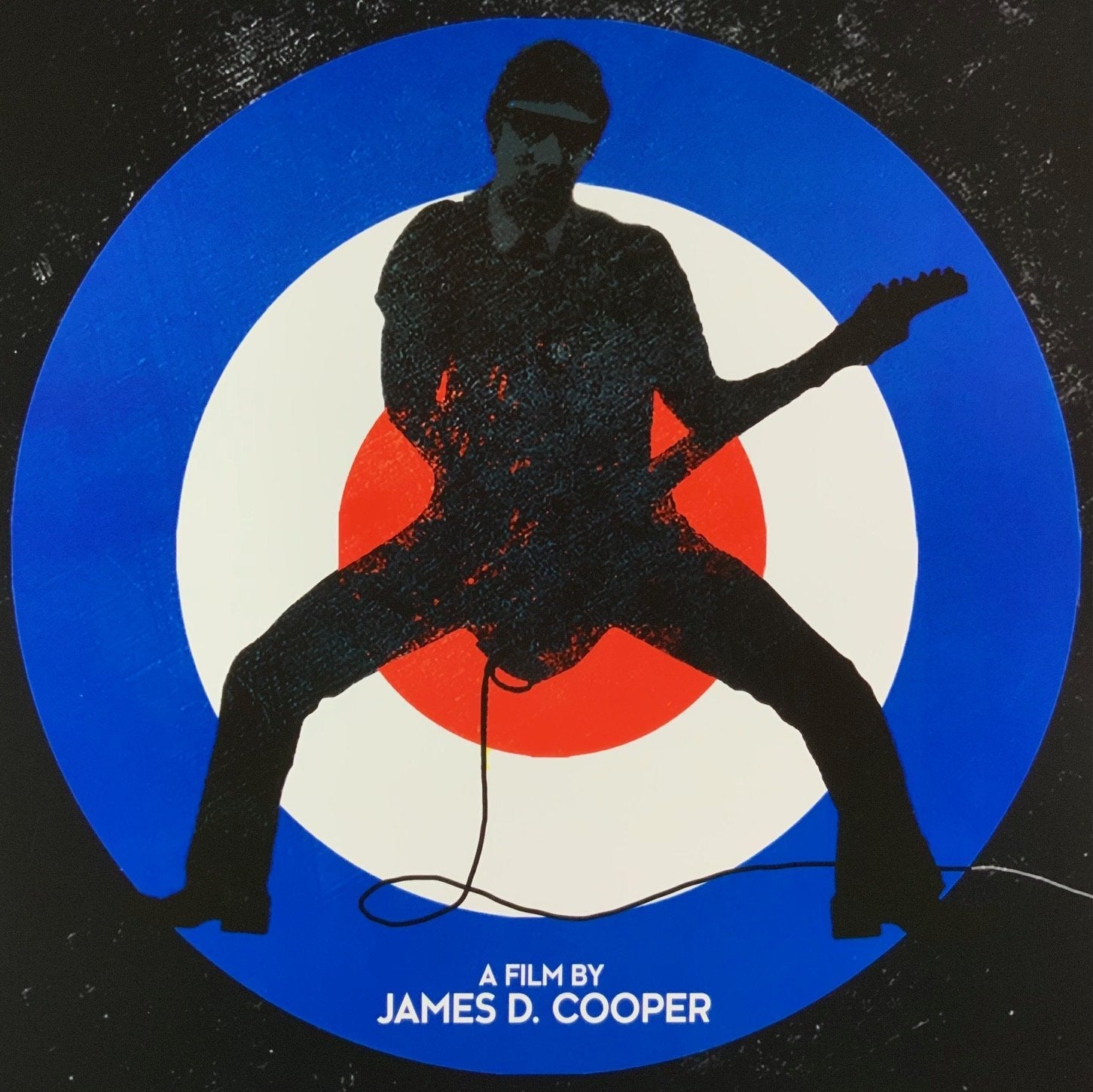 An original movie poster for the Who film Lambert and Stamp
