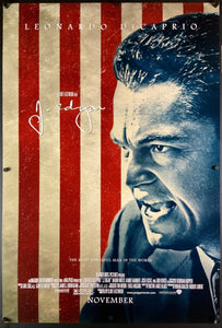 An original movie poster for the Clint Eastwood film J. Edgar
