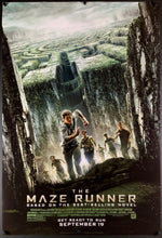 Load image into Gallery viewer, An original movie poster for the film The Maze Runner