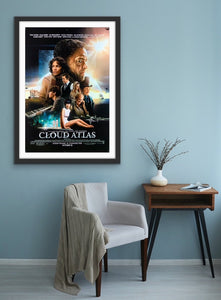 An original movie poster for the film Cloud Atlas