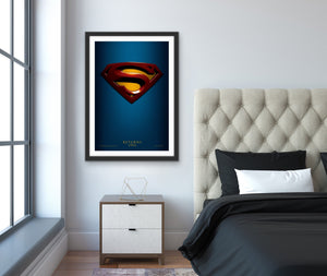 An original movie poster for the film Superman Returns