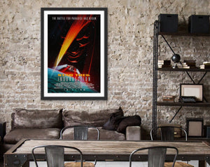 An original movie poster for the film Star Trek Insurrection