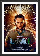 Load image into Gallery viewer, An original movie poster for the Marvel / Disney+ show Loki