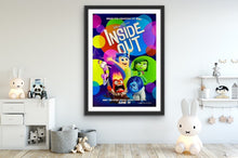 Load image into Gallery viewer, An original movie poster for the Disney and Pixar film Inside Out