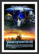 Load image into Gallery viewer, An original movie poster for the film Transformers