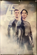 Load image into Gallery viewer, An original movie poster for the Hunger Games film Catching Fire
