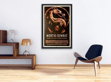 Load image into Gallery viewer, An original movie poster for the 1995 film Mortal Kombat