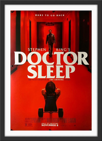 An original movie poster for the Stephen King film Doctor Sleep