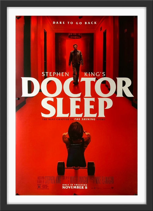 An original movie poster for the Stephen King film Doctor Sleep