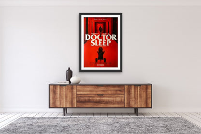 An original movie poster for the Stephen King film Doctor Sleep