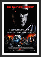Load image into Gallery viewer, An original movie poster for the film Terminator 3 Rise of the Machines