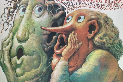 A guaranteed original Polish movie poster for the George Lucas / Ron Howard film Willow