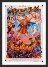 Load image into Gallery viewer, An original movie poster for the Disney film Hercules