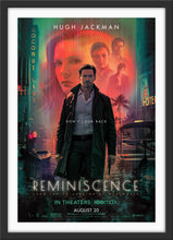 Load image into Gallery viewer, An original movie poster for the Hugh Jackman film Reminiscience