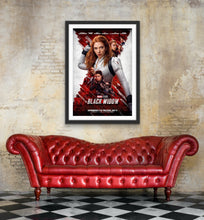 Load image into Gallery viewer, An original movie poster for the Marvel MCU film Black Widow starring Scarlett Johansson