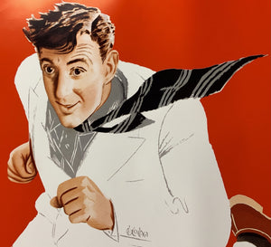 An original movie poster for the Ealing Studios comedy film The Man In The White Suit
