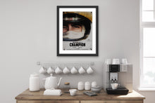 Load image into Gallery viewer, An original movie poster for the Jackie Stewart film Weekend of a Champion