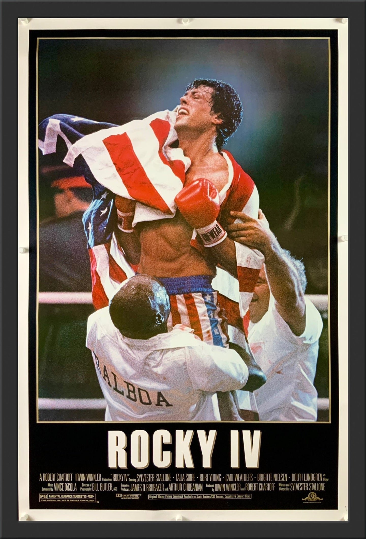 Rocky IV - 1985 - Original Movie Poster - Art of the Movies