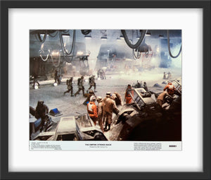An original lobby card for the Star Wars film The Empire Strikes Back