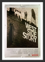 Load image into Gallery viewer, An original movie poster for Stephen Spielberg&#39;s 2021 musical West Side Story
