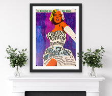 Load image into Gallery viewer, An original German movie poster for the Marilyn Monroe film The Seven Year Itch