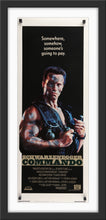 Load image into Gallery viewer, An original movie poster for the Arnold Schwarzenegger film Commando