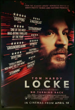 Load image into Gallery viewer, An original movie poster for the Tom Hardy film Locke