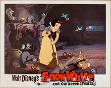 Load image into Gallery viewer, An original lobby card for the Disney film Snow White and the Seven Dwarfs