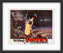 Load image into Gallery viewer, An original lobby card for the Disney film Snow White and the Seven Dwarfs