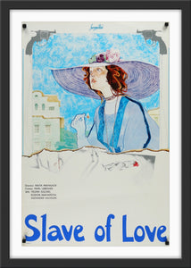 An original movie poster for the Russian film Raba Lyubvi / Slave of Love