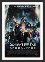 Load image into Gallery viewer, An original movie poster for the Marvel 20th Century Fox film X-Men Apocalypse