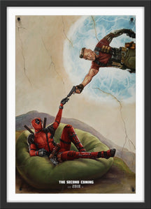 An original movie poster for the film Deadpool 2