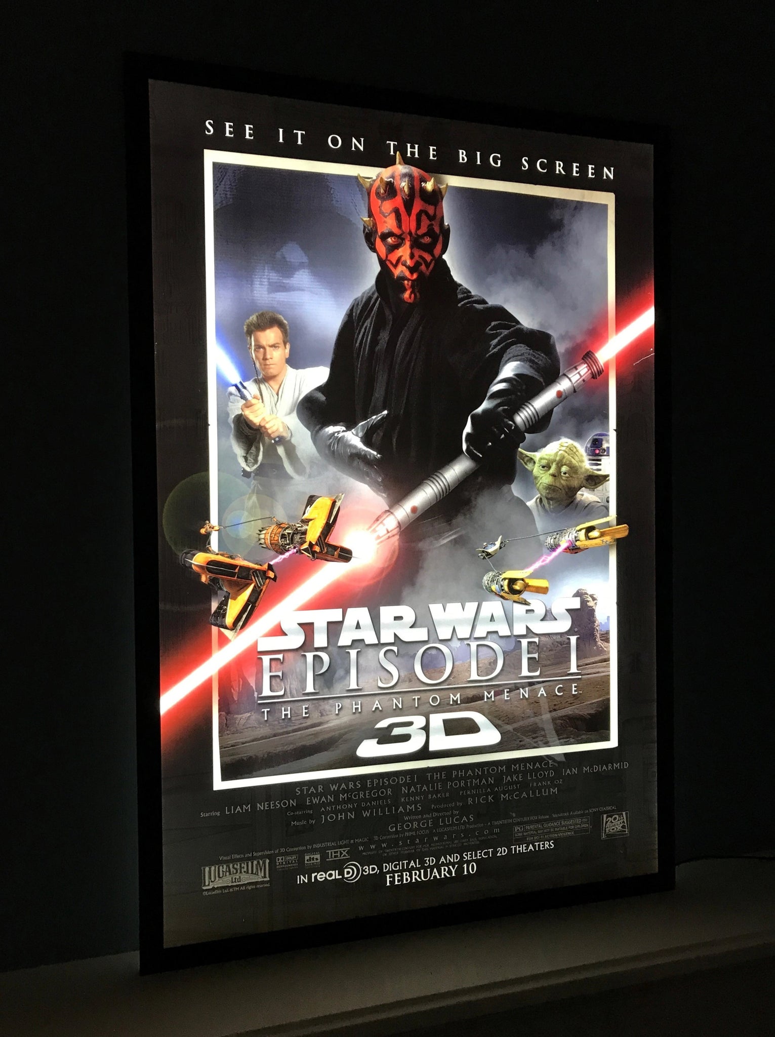Cinema / Movie Poster Light Box - Make Your Movie Posters Come to Life ...
