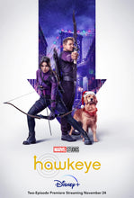 Load image into Gallery viewer, An original movie poster for the Marvel and Disney+ TV series Hawkeye