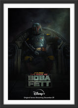 Load image into Gallery viewer, An original poster for the Disney+ Star Wars TV series The Book of Boba Fett