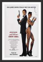 Load image into Gallery viewer, An original movie poster for the James Bond film A View To A KillAn original movie poster for the James Bond film A View To A Kill
